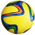 Yellow Color Smooth Surface Soccerball for Sporting